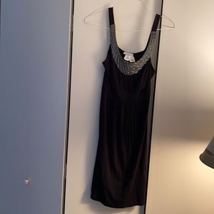 Black causal dress